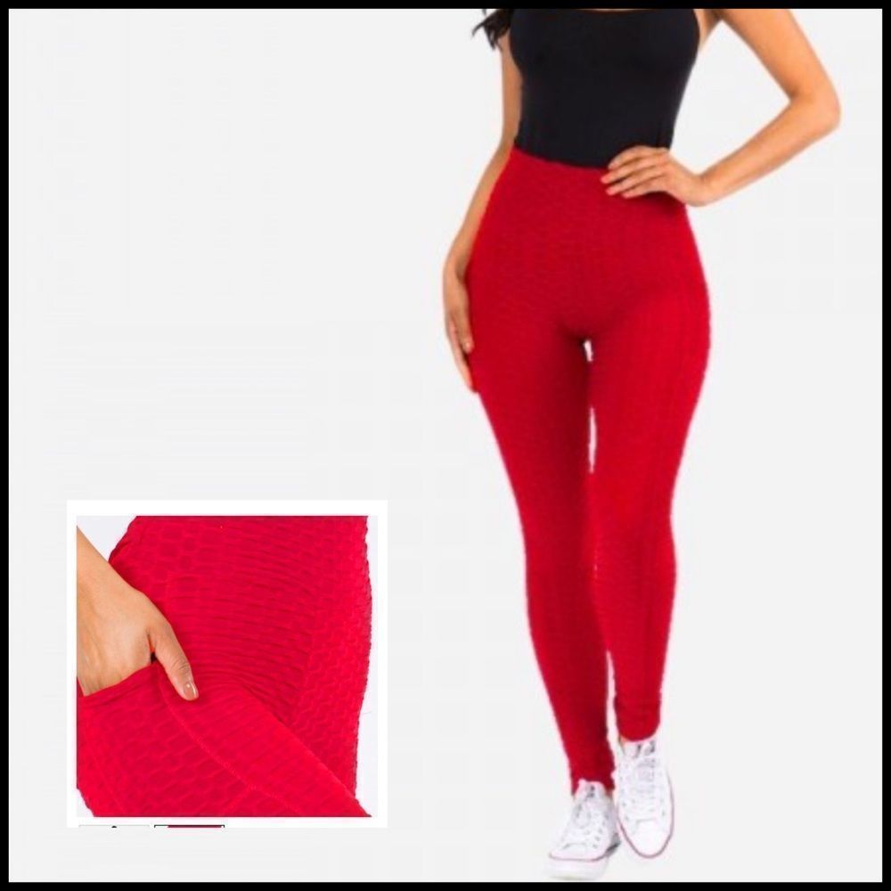 BRAZILIAN Body Sculpting Leggings - Royal Blue - Picture 3 of 9
